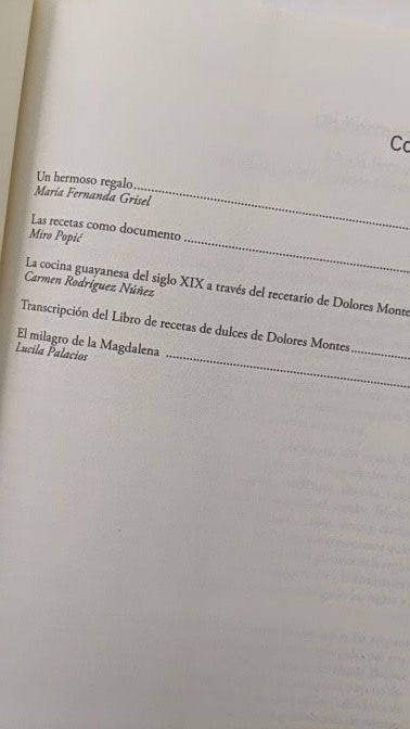 La cocina guayanesa del siglo XIX